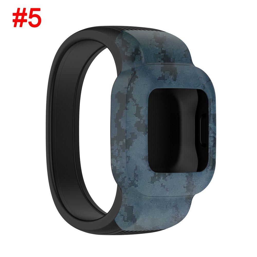 

Children Soft Silicone No Buckle with Case Belt Solo Loop Strap Wrist Strap Watchband Big Size-5