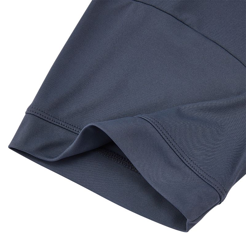 Mizuno Rhythm Series Solid Color Comfortable Draped Round Neck Short Sleeve T-Shirt Women Tops Gray 32MAB305-08