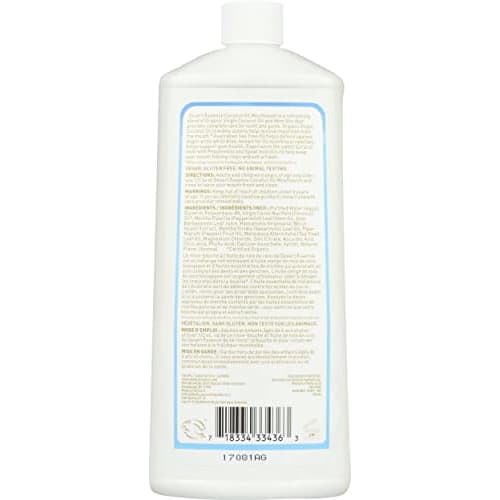Desert Essence Coconut Oil Whitening Mouthwash, 16 fl oz