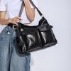 Large capacity autumn new product multi-pocket retro shoulder large capacity tote bag hot-selling temperament women's bag