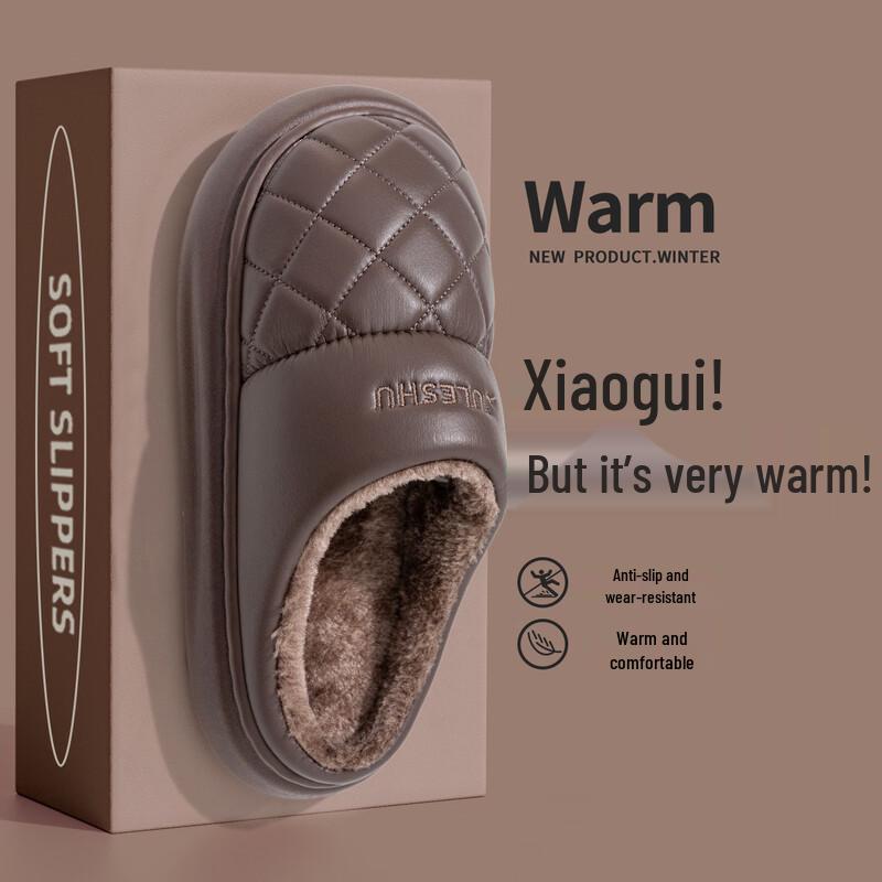 

Grace Plush Cotton Home Slippers EU 43-44