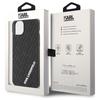 Etui Do iPhone 15 Plus Karl Lagerfeld 3D Rubber Multi Logo Czarny