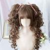 Synthetic Princess Cut Double Ponytail Ombre Halloween Harajuku Wig  Christmas