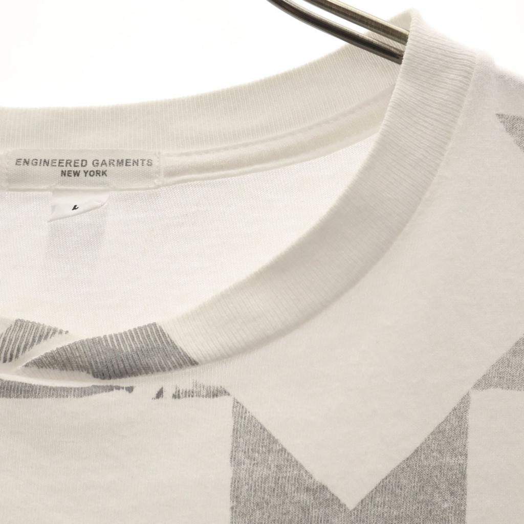 ENGINEERED GARMENTS Kortarmet T-skjorte L off white Poke T Herre Brukt