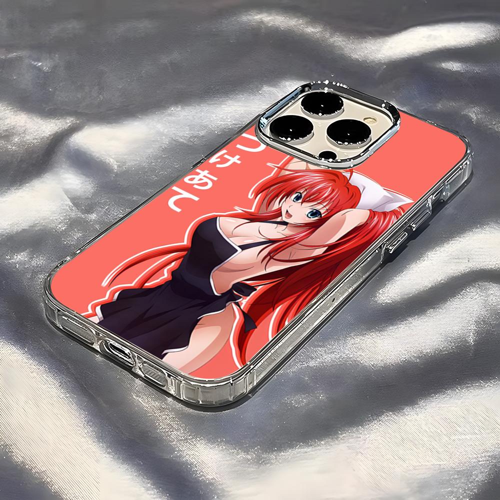 High School DxD Hero Phone Case For IPhone 17 Pro Max 16 15 14 Pro Max IPhone 13 Pro Max 11 Plus Transparent Cover