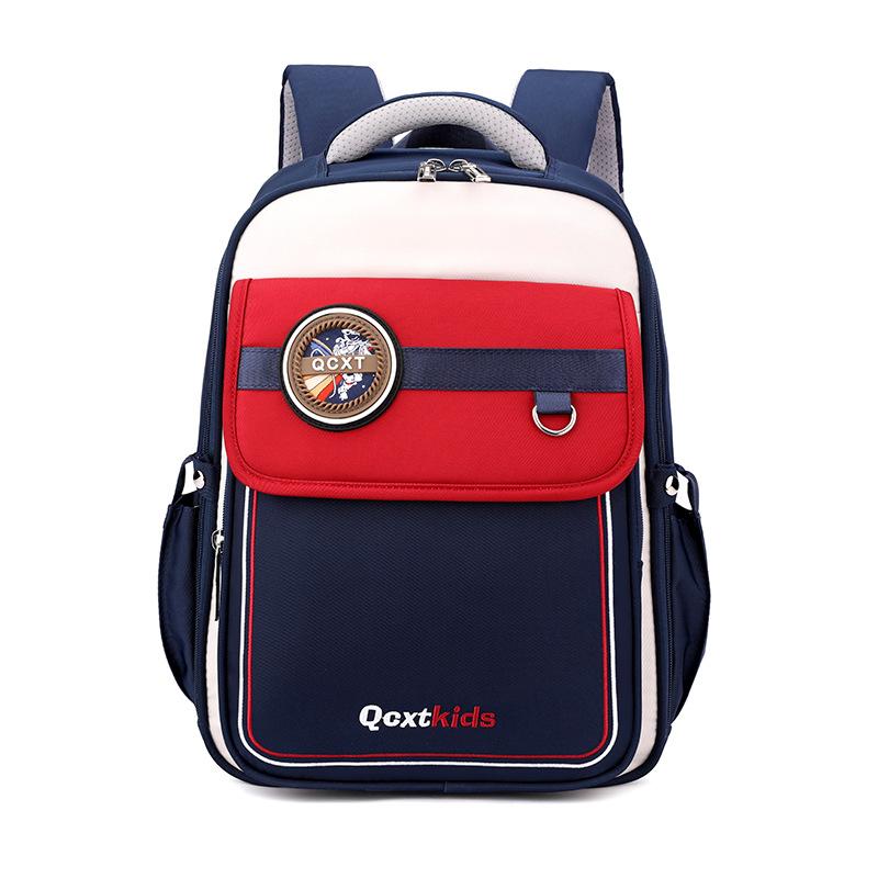 Mochila Nueva para Estudiantes de Primaria Niñas Ligera Reducción de Carga y Protección de la Columna Estilo Británico Gran Capacidad Mochila Infantil