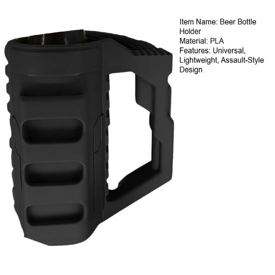 Yousheng Assault-Style Tactical Insulation Sleeve Portable Lightweight Party Beverage Holder with Bottle Opener Beer Bottle 12oz Slim Cans Holder