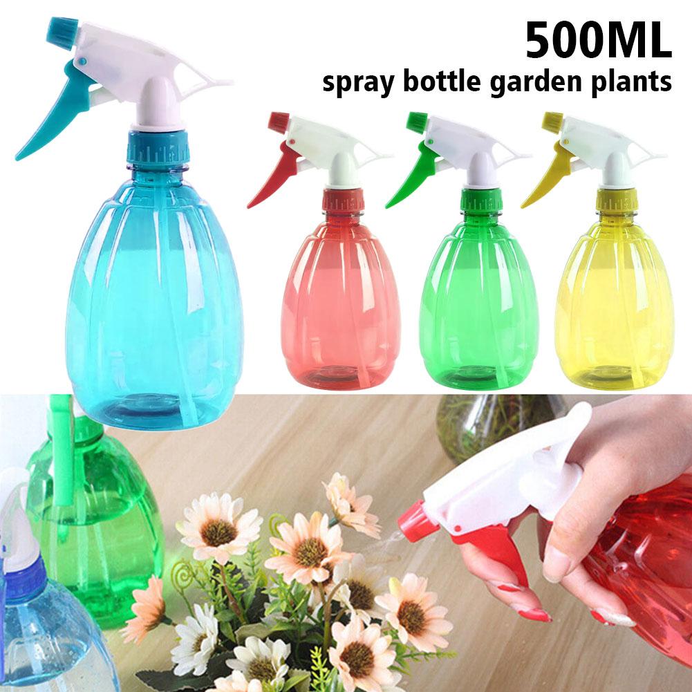 500ml Water Spray Bottle Garden Plants Flower Watering Watering Household Irrigation Flower Can Sprayer Gardening Supplies