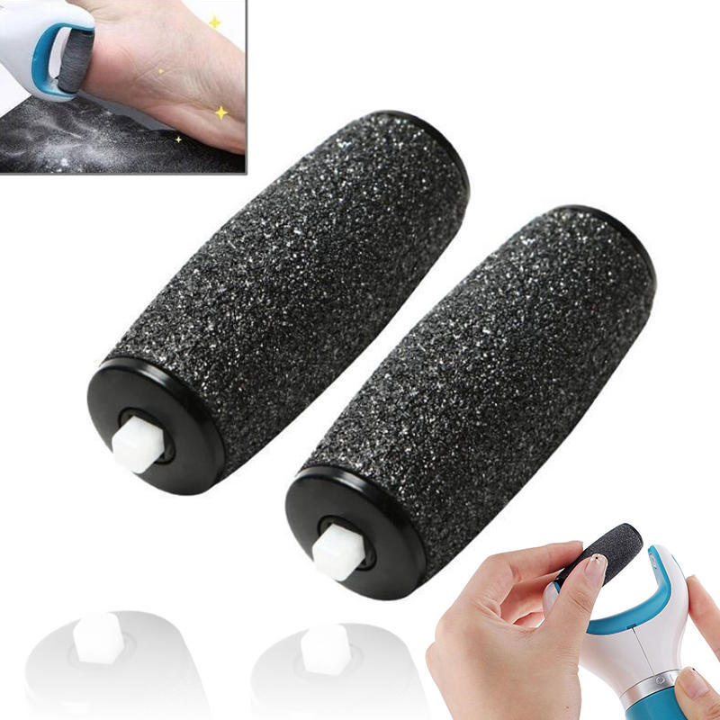 4pcs Extra Coarse Replacement Refill Roller Head for Electric Pedicure Foot File