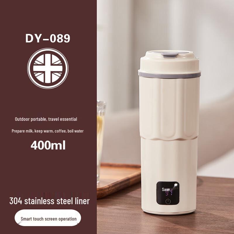 ZISIZ Portable Smart Touch Electric Travel Kettle 400ml
