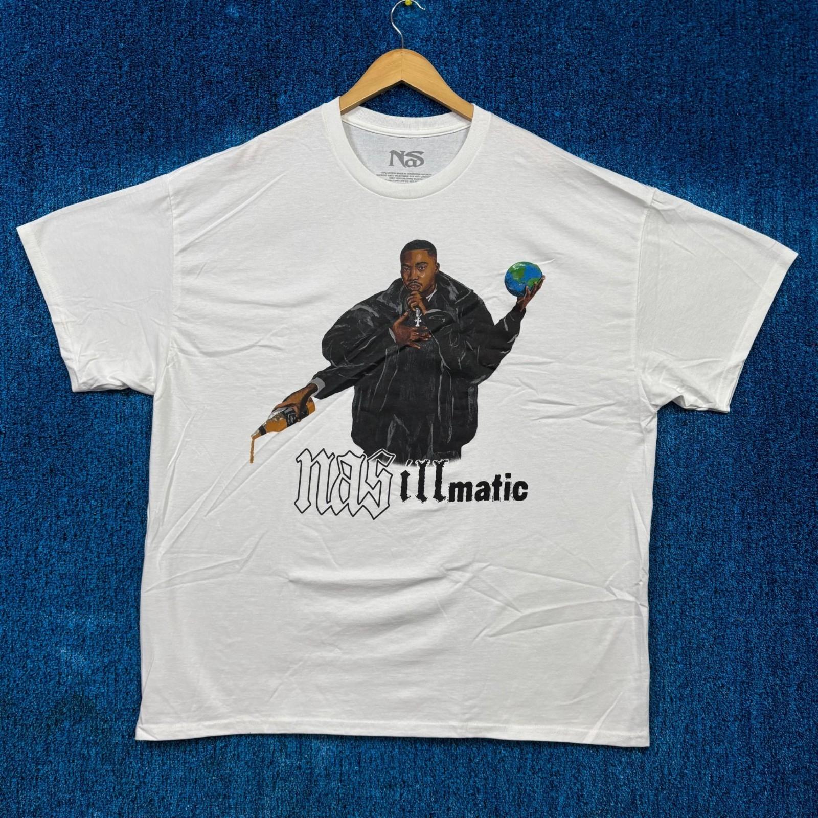 Nas “illmatic” Graphic T-Shirt Size XXL XXXXL