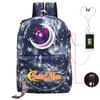 Campus Sweet Xiaoqing Surrounding Animation School Bag Girls Students Light Casual Backpack