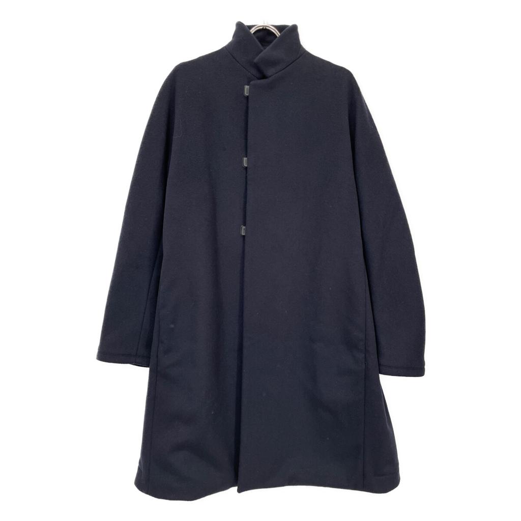 TEATORA TT-101-00 Black Wool Wallet Coat Coat Not Written NavyUsed