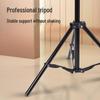 Height Adjustable Foldable Desktop Tripod with Beauty Light for Mobile Phone Photography and Live Broadcast