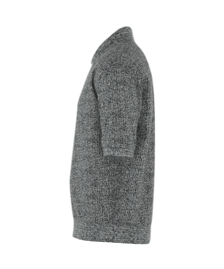 DREAMWORLD Bookle Half Collar Knit (Black)