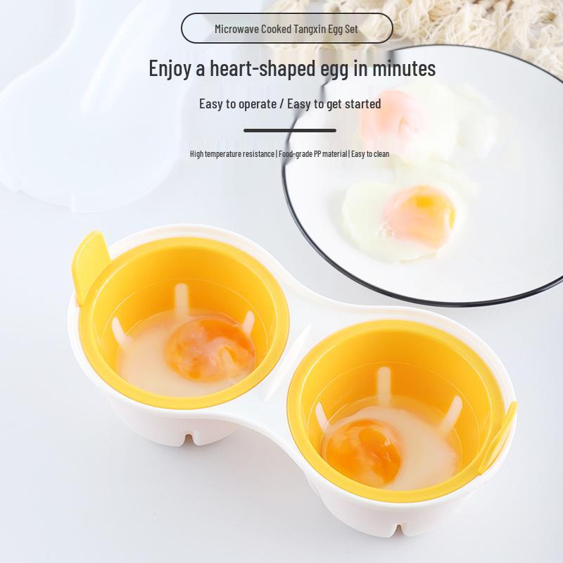 Multi-functional Microwave Egg Cooker: Boil, Steam, and Cook Onsen Eggs