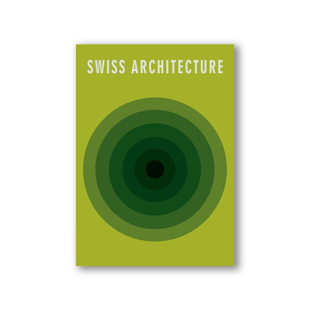 Modern Abstract Architecture Wall Art Poster Prints Bauhaus Nordic Aesthetics Canvas Painting Picture for Living Room Home Decor