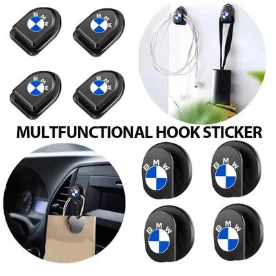 2pcs Car Air Vent Hook USB Cable Headphone Storage Hooks For BMW Performance X1 M3 M6 F01 F02 E34 E36 E60 F10 F20 X6 Aaa3