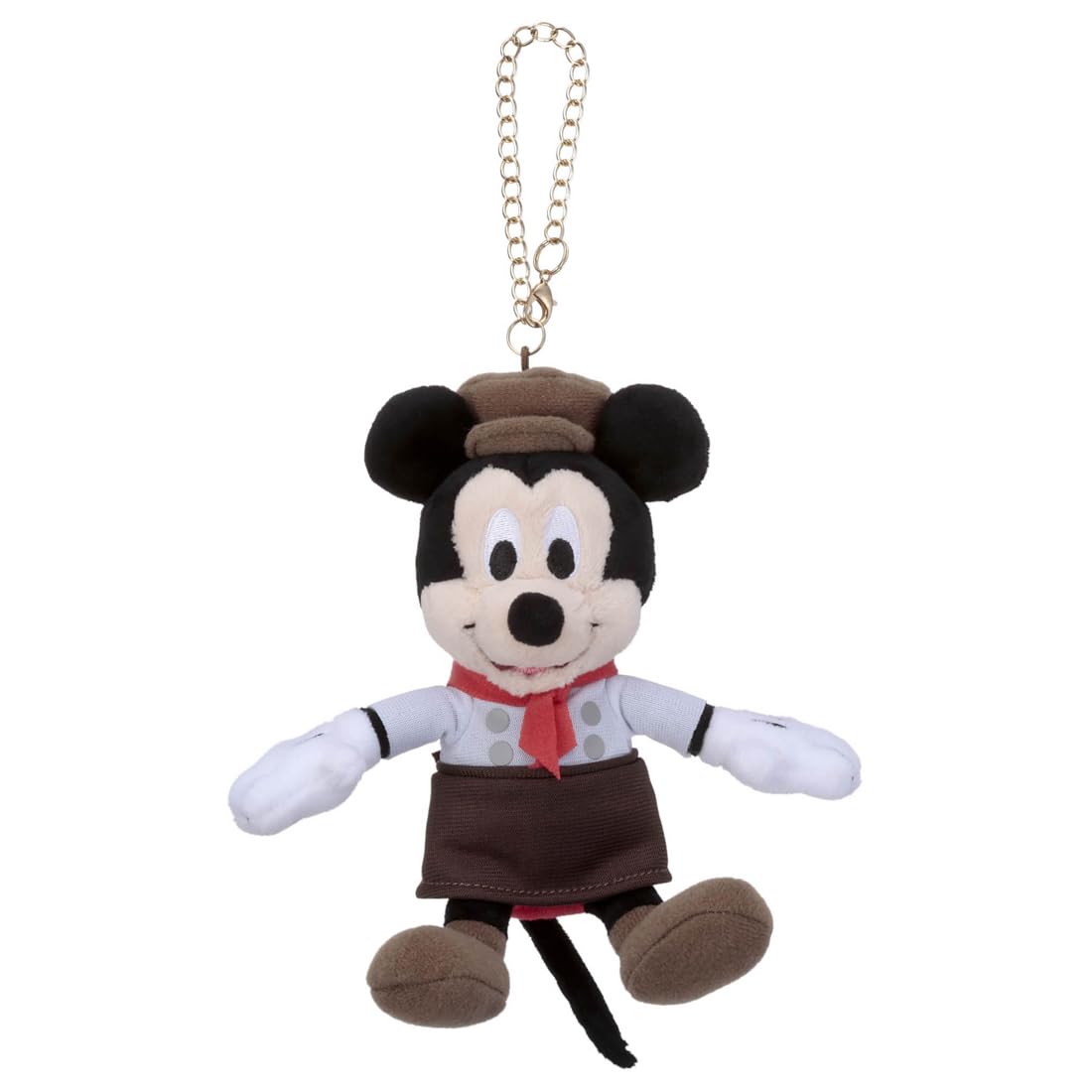 

Takara Tomy Arts Disney Character Chain Strap Mascot Mickey Mouse in Bakery Costume