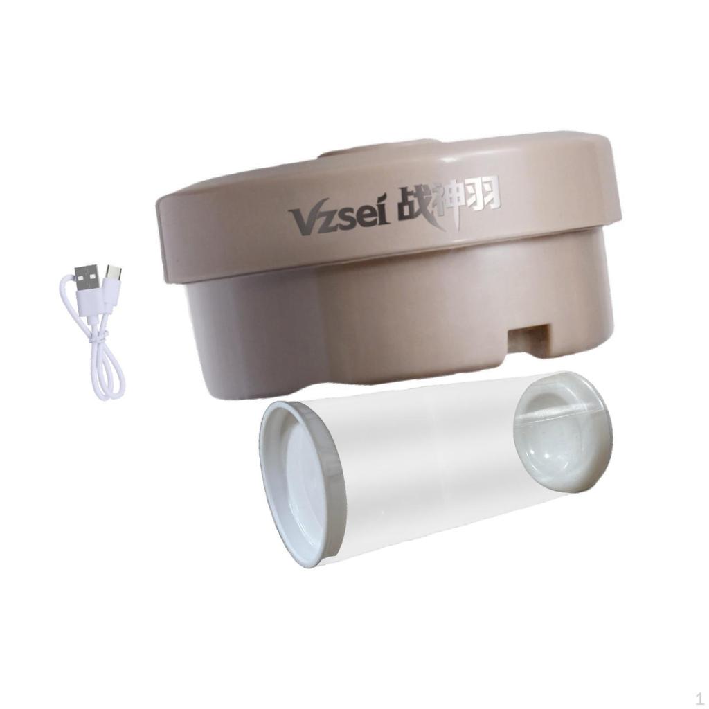 Badminton Ball Steamer Feather Shuttlecock Humidifier Professional Birdie Storage Tube Cover