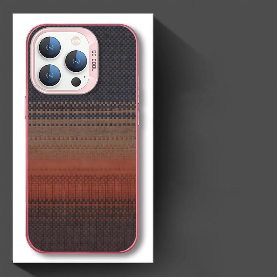 Cool Carbon Fiber Pattern Case for iPhone 17 Pro Max 16 15 11 12 Pro Air 14 Plus 13 Phone Cover