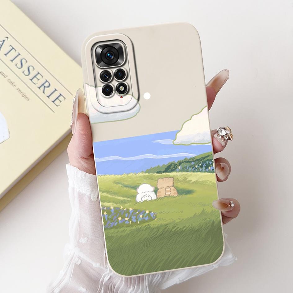 For Redmi Note 11 Case Note 11s 4G Soft Silicone TPU Cute Cover For Xiaomi Redmi Note 11 Pro 5G Phone Case On Redmi Note11s Capa
