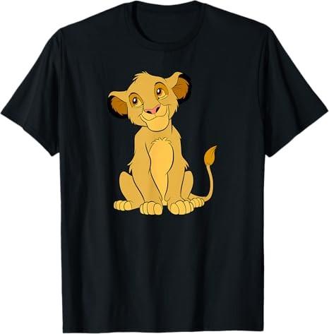 Lion King Simba Black TShirt S