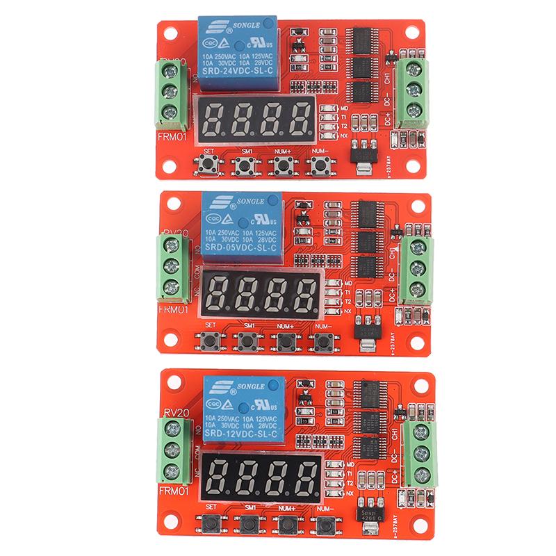 Frm01 Dc 5/12/24V 1 Channel Multifunction Relay Module Loop Delay Timer Switch