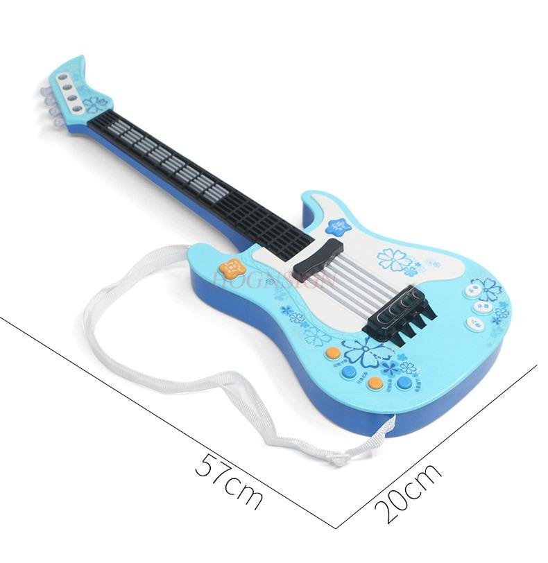 Children'S Simulated Electronic Guitar Playing Boys Beginners Children'S Musical Instruments Girls' Toys 3-10 Years Old