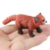 Oenux 16PCS Wild Animals Forest Lizard Bat Fox Squirrel Action Figure Model Miniature Cake Toppers Education Toy Kids Xmas Gift