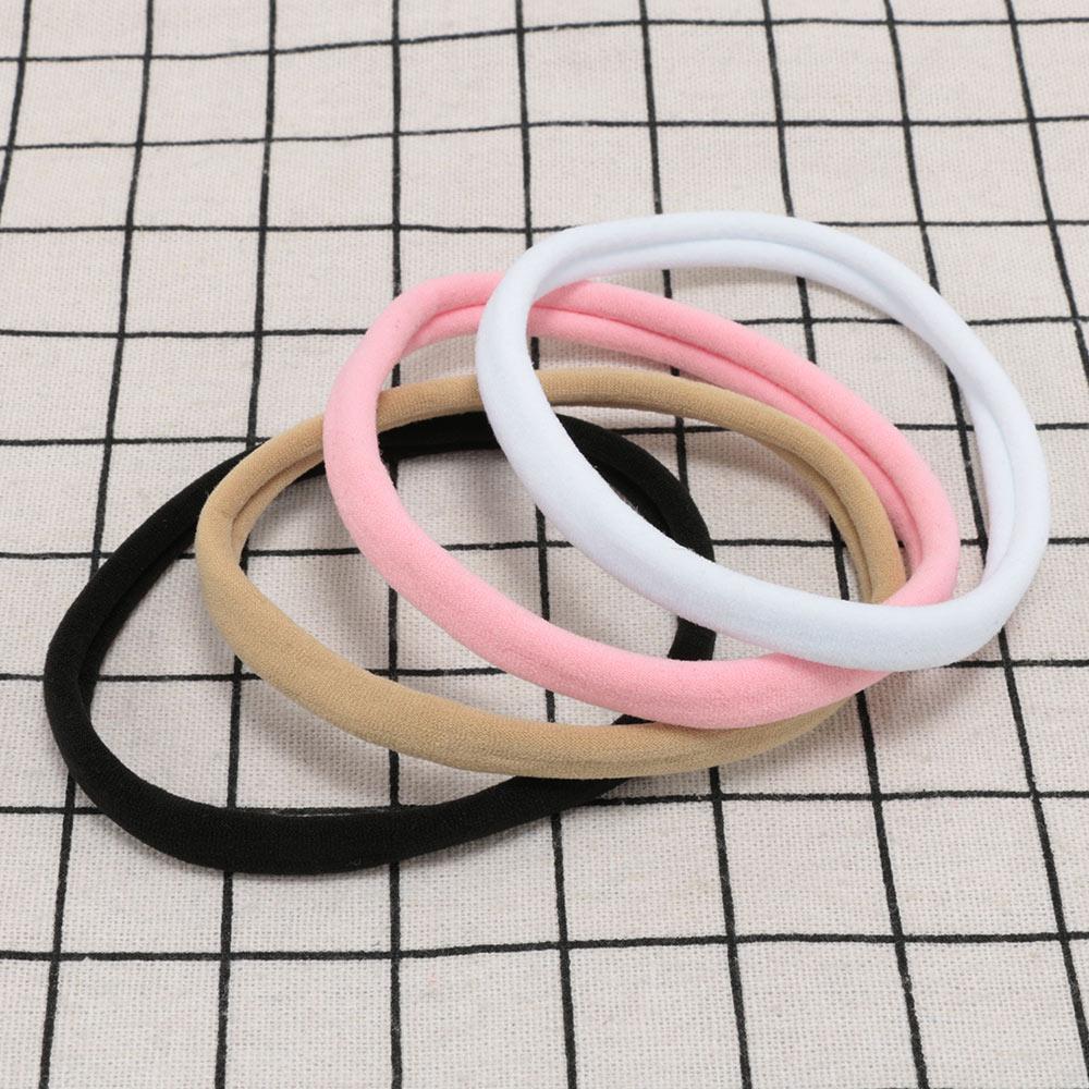 Rubber Children 10pcs/set Spandex for Girls Boys Nylon Headwear Hair Accessories Hairwear Headband