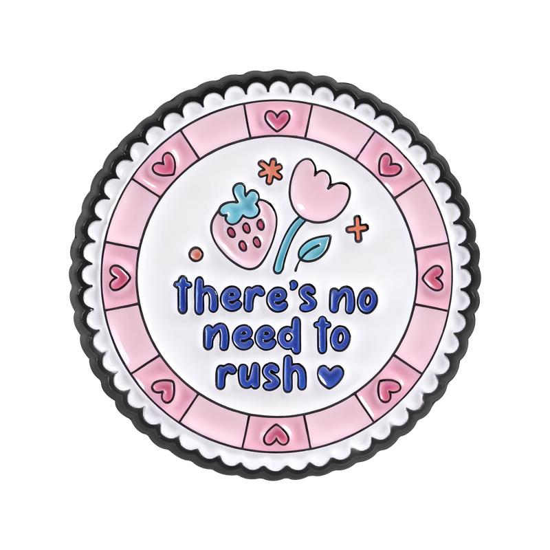

Pink Girly heart Enamel Pin Inspirational Quotes Brooch Beautiful Window Lapel Badges For Backpacks Mental Health Gifts