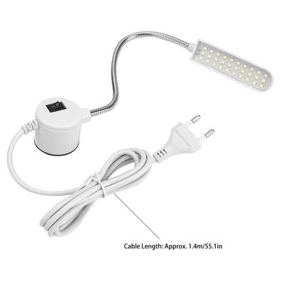 30 LED Flexible Magnetic Base Gooseneck Work Lamp for Sewing NaMachine, LED Sewing NaMachine Light, Sturdy and Stable .