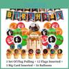 Exciting Sea Beast Birthday Party Supplies With Balloons And Flags