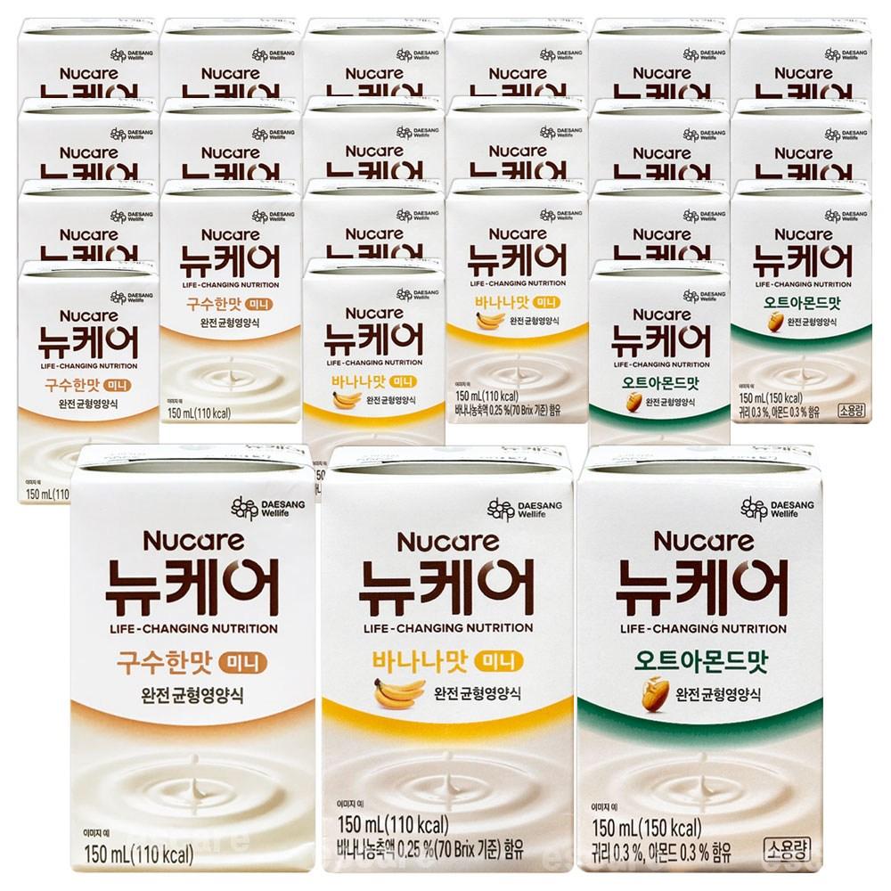 New Care Mini Savory Flavor Banana Flavor Oat Almond Flavor 150ml X 24 Pcs 150ml Ingredients: May Be Subject To | 150ml X 24 Pcs 150ml