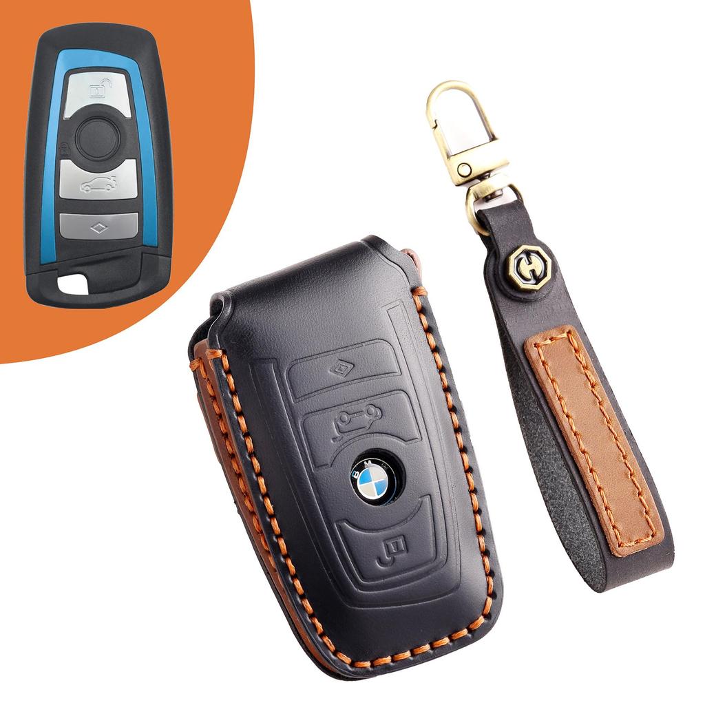 Premium Key Cover for BMW 3 Series, 5 Series, X3, X5 - Suitable for Older Models