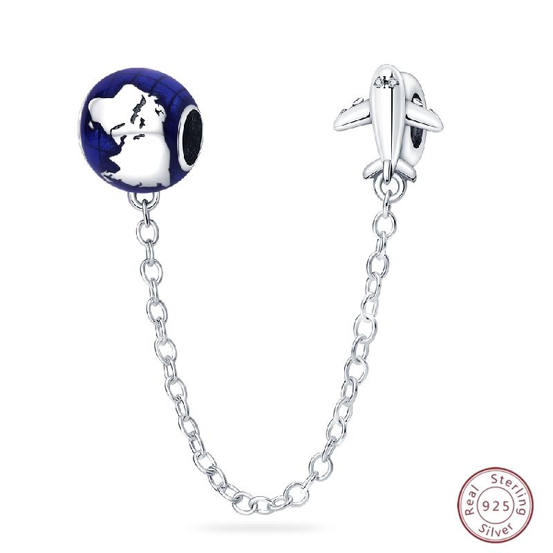 Copper Safety Chain Rainbow Flower Inlaid Zirconia Beads Suitable For Original Bracelet Bracelet Diy Jewelry