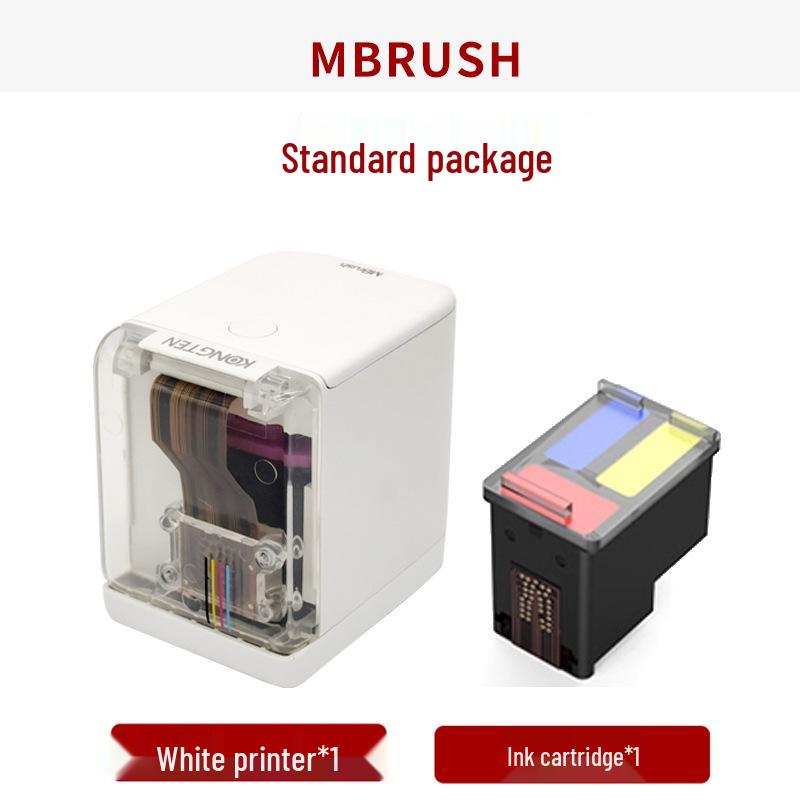MBrush Handheld Mini Color Inkjet Printer for Custom Labels