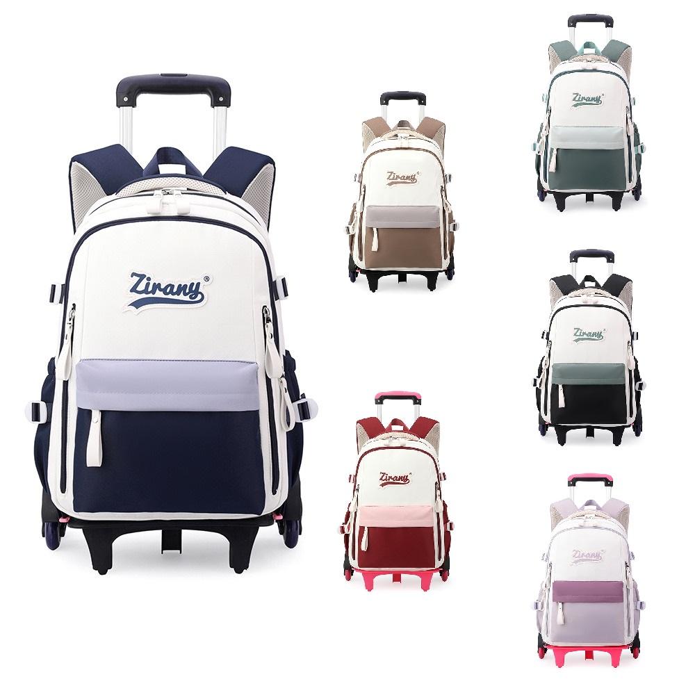 Geantă școlară cărucior Campus cu 6 roți ZRY1269