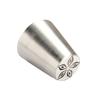 1Pcs Stainless Steel  Tulip Icing Piping Nozzles Pastry Decorating Tips Cake Cupcake Decorator Rose