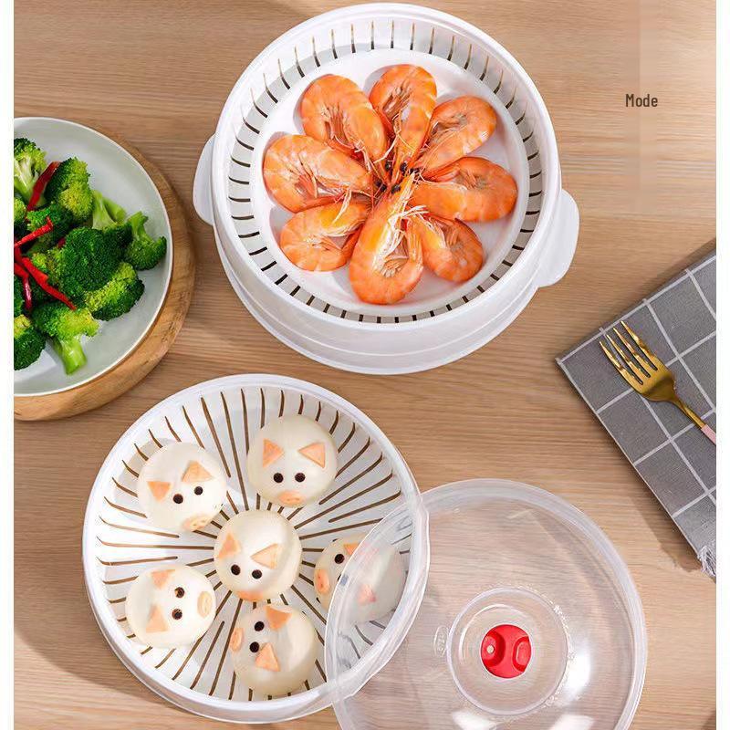 Nádobí vhodné do mikrovlnné trouby: Nádoby na teplé jídlo, svačinové boxy, napařovací misky a plastové misky s víkem