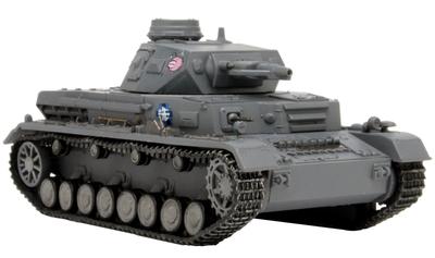 Platts Girls Panzer Tenohira Senshado Collection Panzer IV Type D Angler Team National Tournament Completed GPC72-1 & 1/72 (Painted Product)