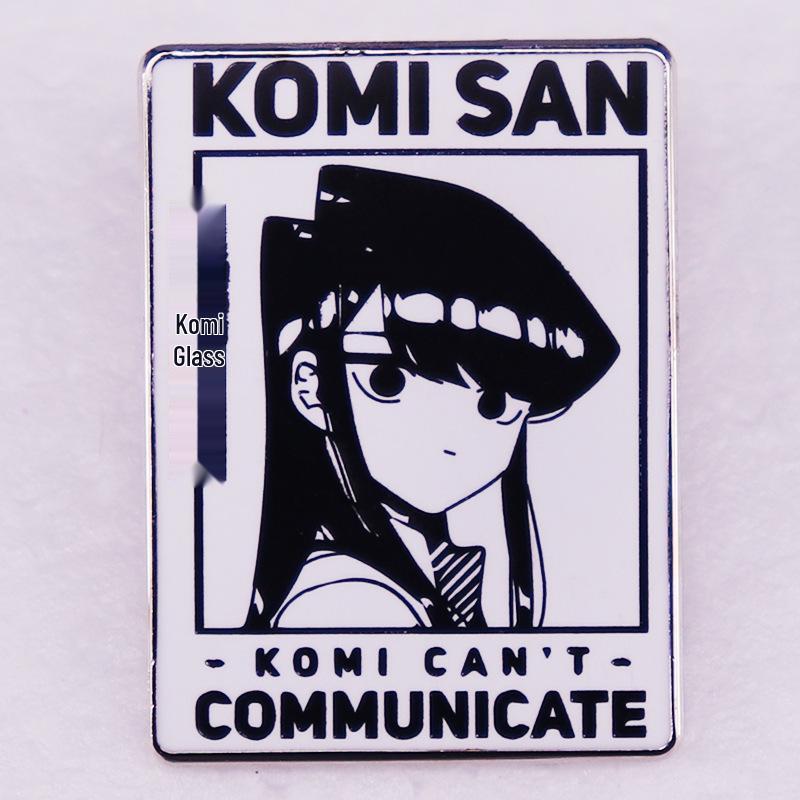 Anime-Themed Brooch Set