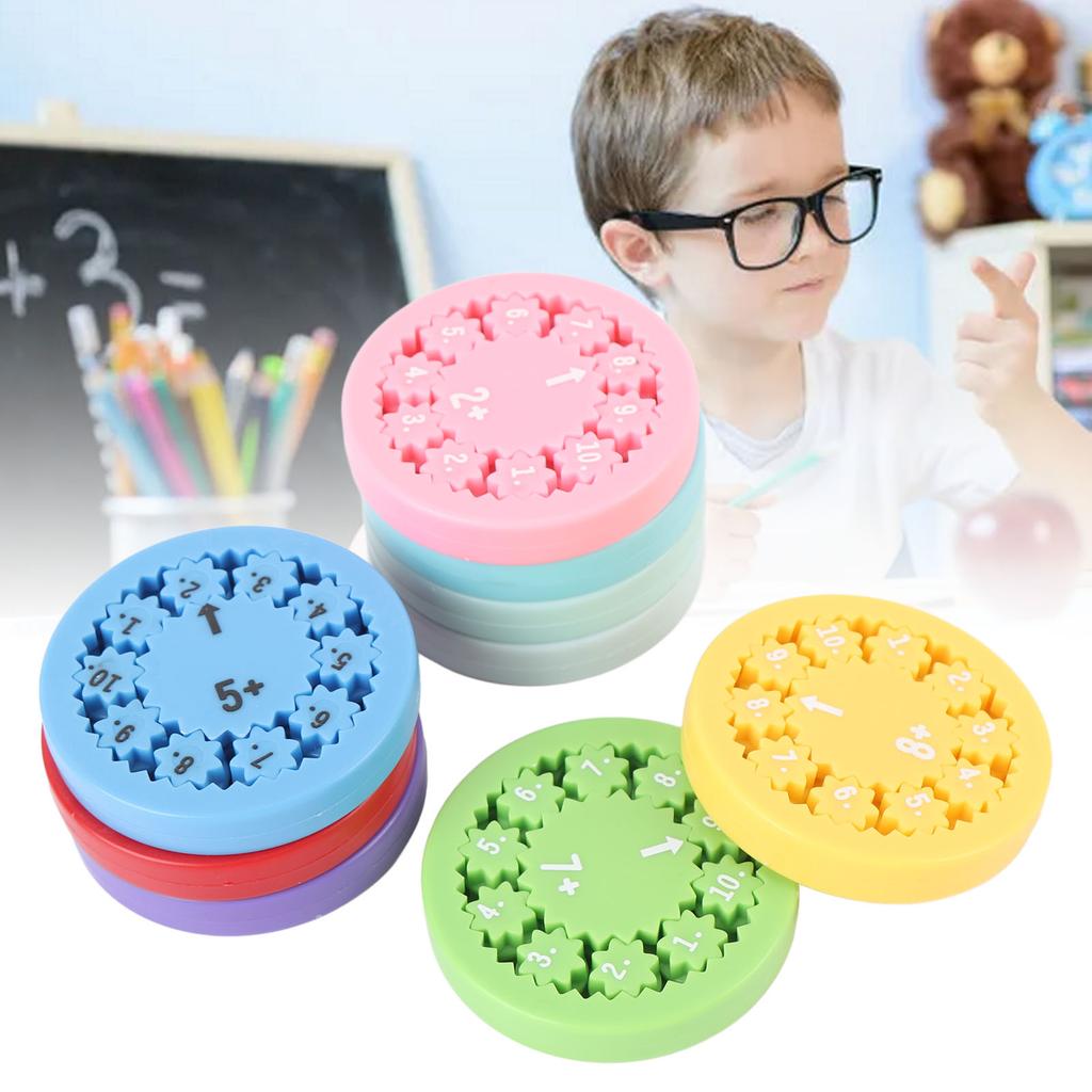 Math Fact Fidget Toy Educational Improve Memory Effective Multiplication Chat Game Fidget Toy