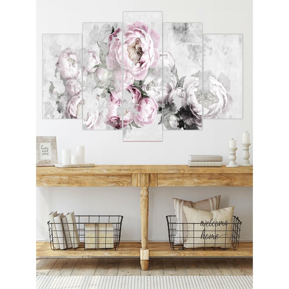 5dílná modulární nástěnná nástěnná dekorace Fantasy World umělecká díla malba na plátně, dekorace rodinného obývacího pokoje