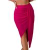 2024 European & American Style Women's Nylon Three-Piece Swimsuit Bikini Set