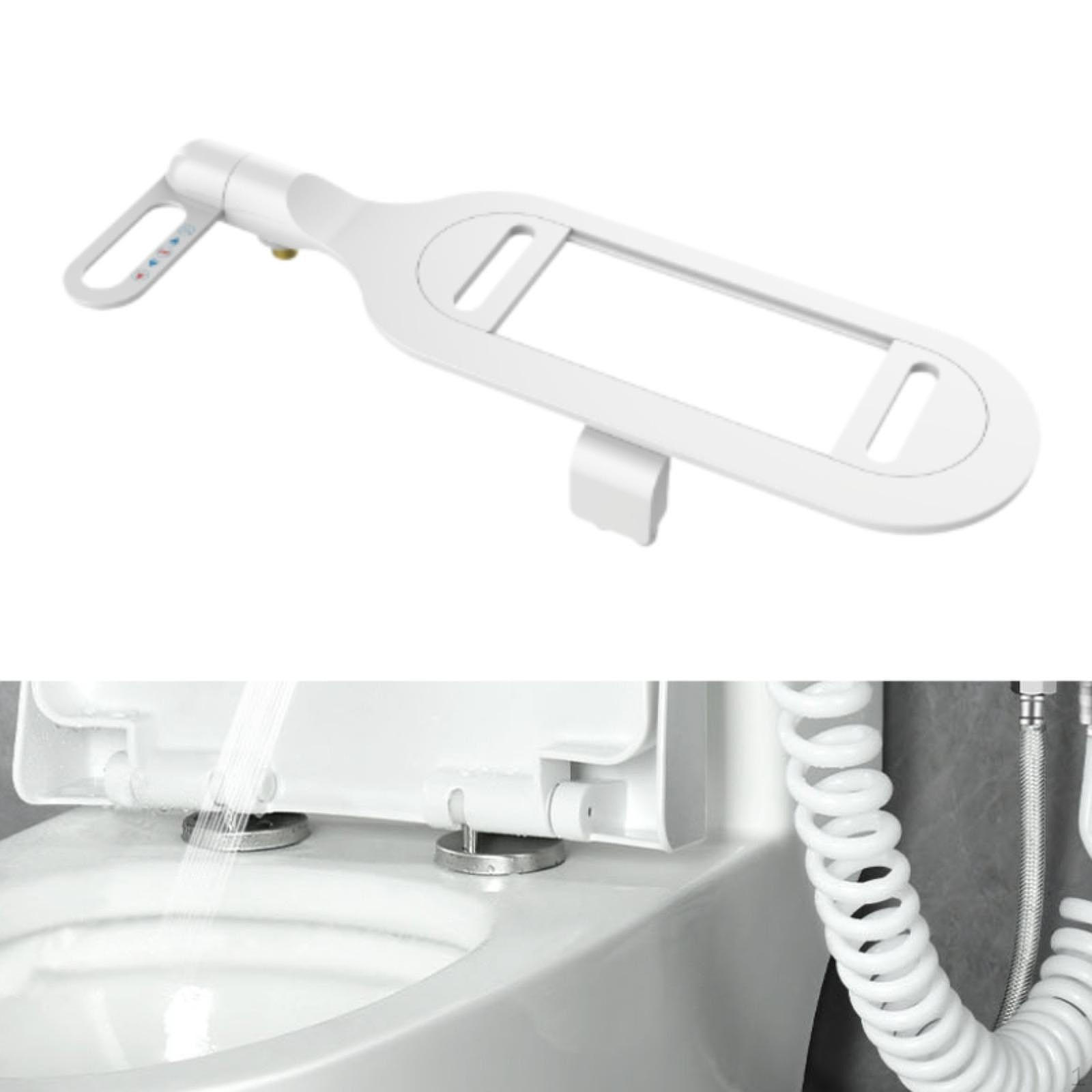 

Bidet Attachment for Toilet Seat,Self Cleaning Easy Installation Feminine Wash Compact Fits Most