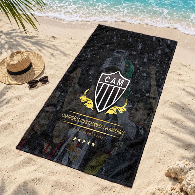 Clube Atletico Mineiro Microfiber Beach Towel Quick Dry Sand Free Lightweight Beach Towels for Travel Swimming Camping