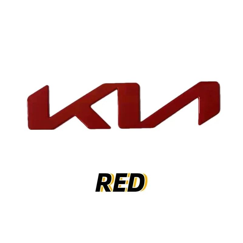 2026 Heißer Autoaufkleber Metall Auto Motorhaube Vorne Hinten Emblem Abzeichen Aufkleber für KIA Logo K5 K3 K7 Sportage 4 Rio 3 KX3 Picanto Ceed Soul