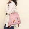Embroidery Designer Women Backpack - Waterproof Oxford Anti-theft School Bag with Large Capacity